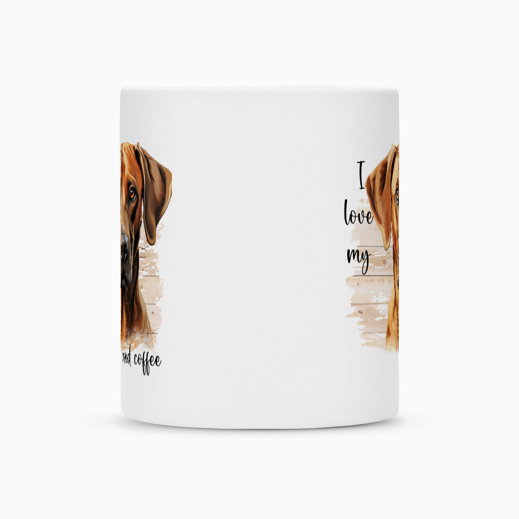 Tasse "Rhodesian Ridgeback - I love..." – hunde-shirt.de
