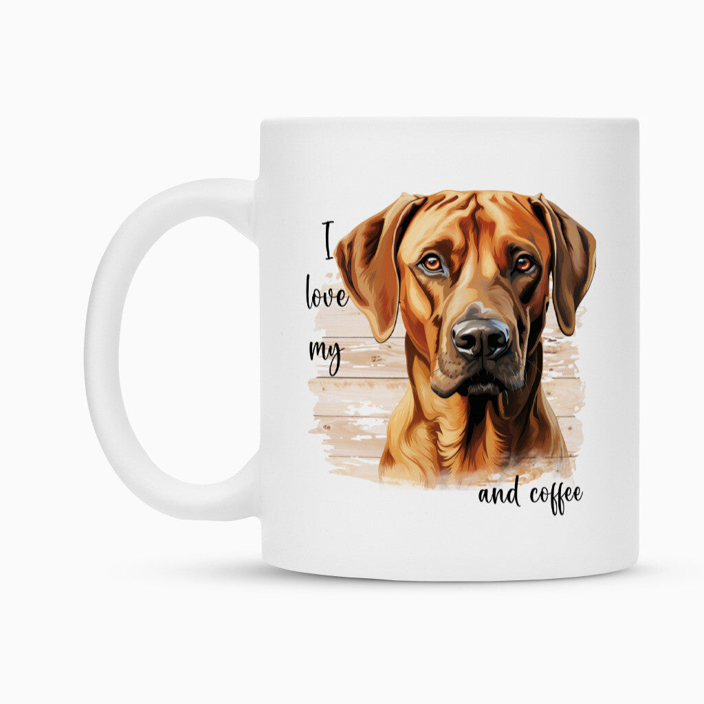 Tasse "Rhodesian Ridgeback - I love..." – hunde-shirt.de