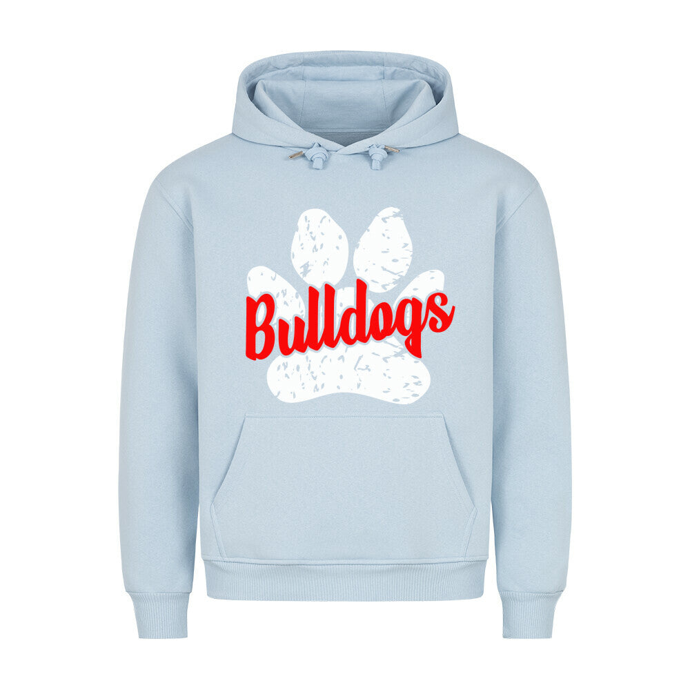 Premium Hoodie "OEB - Bulldogs" Babyblau – hunde-shirt.de