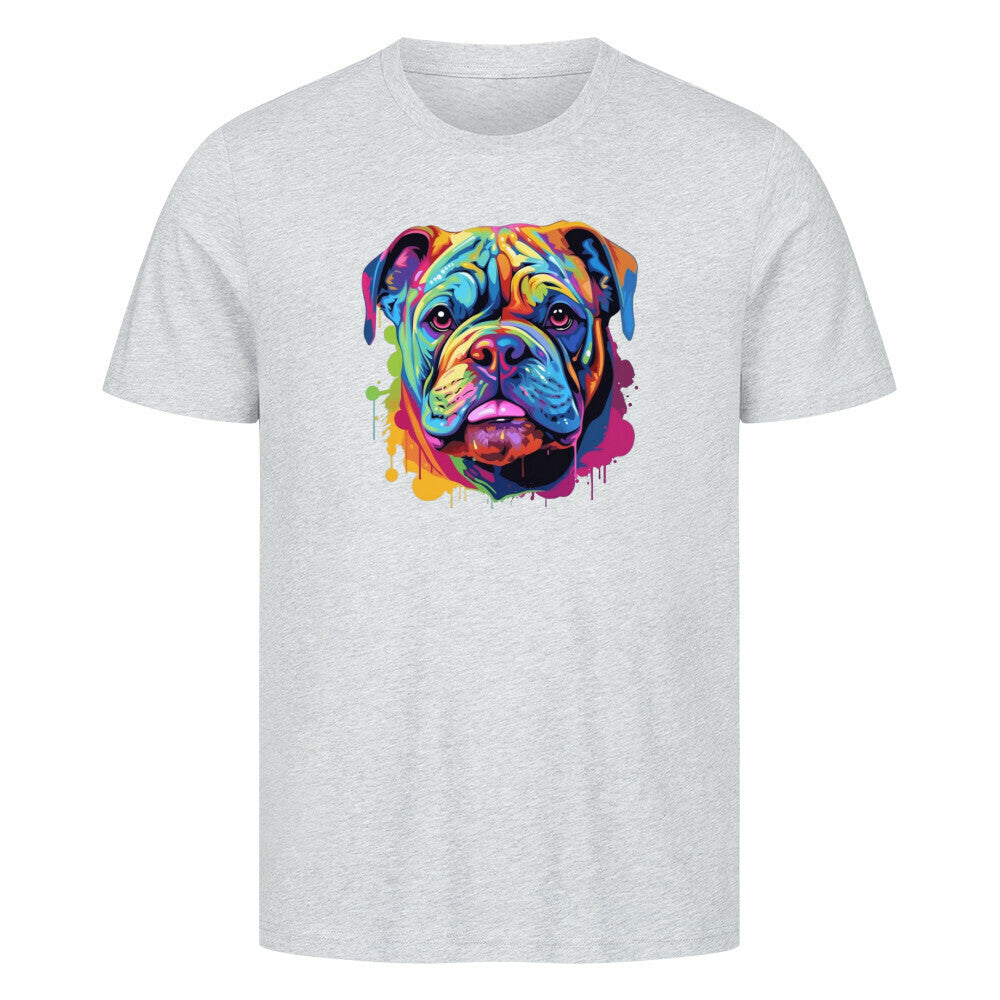 Premium T-Shirt "OEB - Splash" Heather Grey – hunde-shirt.de
