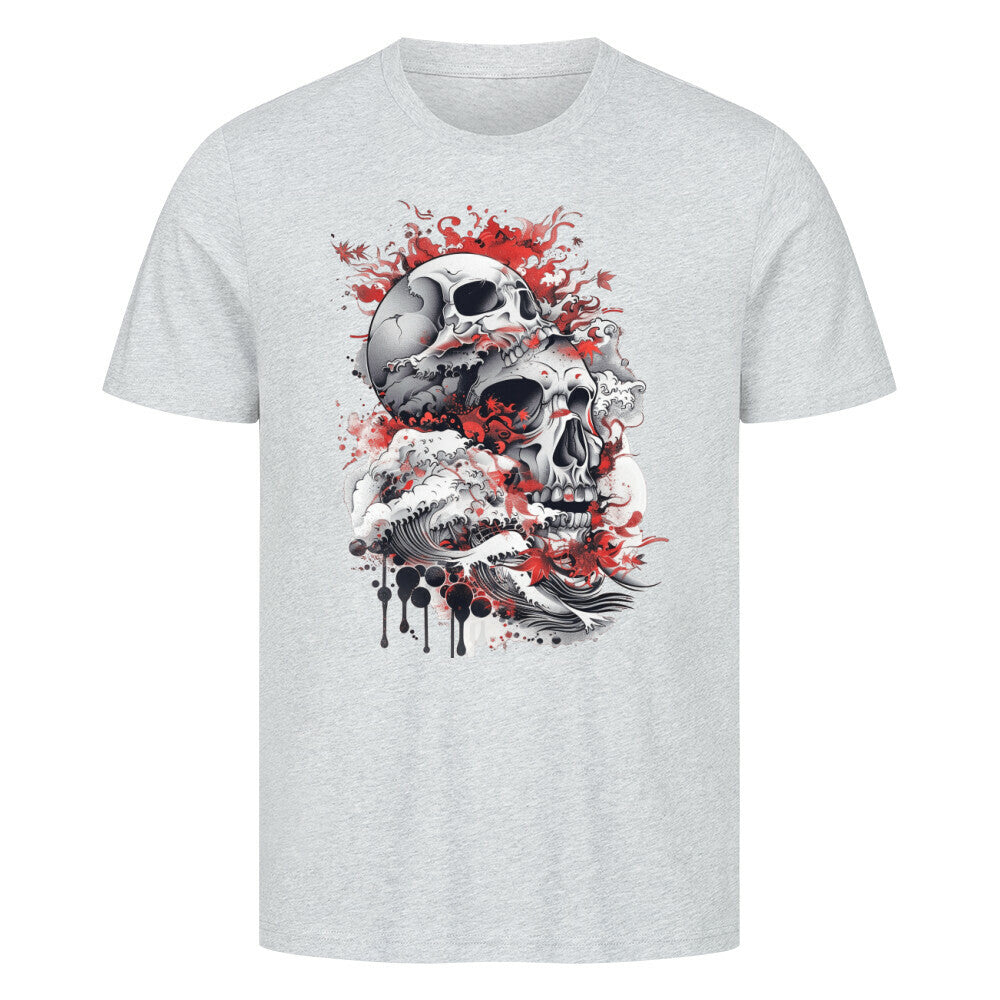 Premium T-Shirt "Red Sea..." Heather Grey – hunde-shirt.de