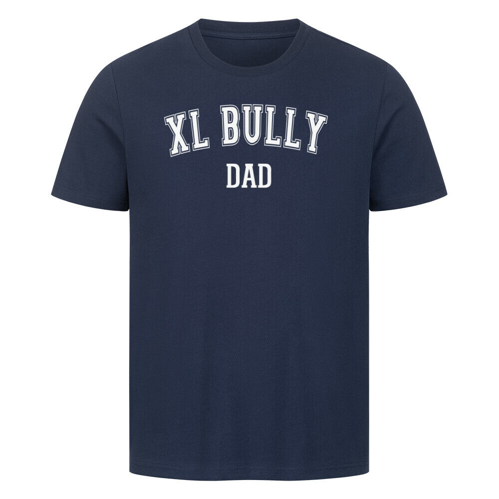 Premium T-Shirt "Bully XL - DAD" French Navy – hunde-shirt.de