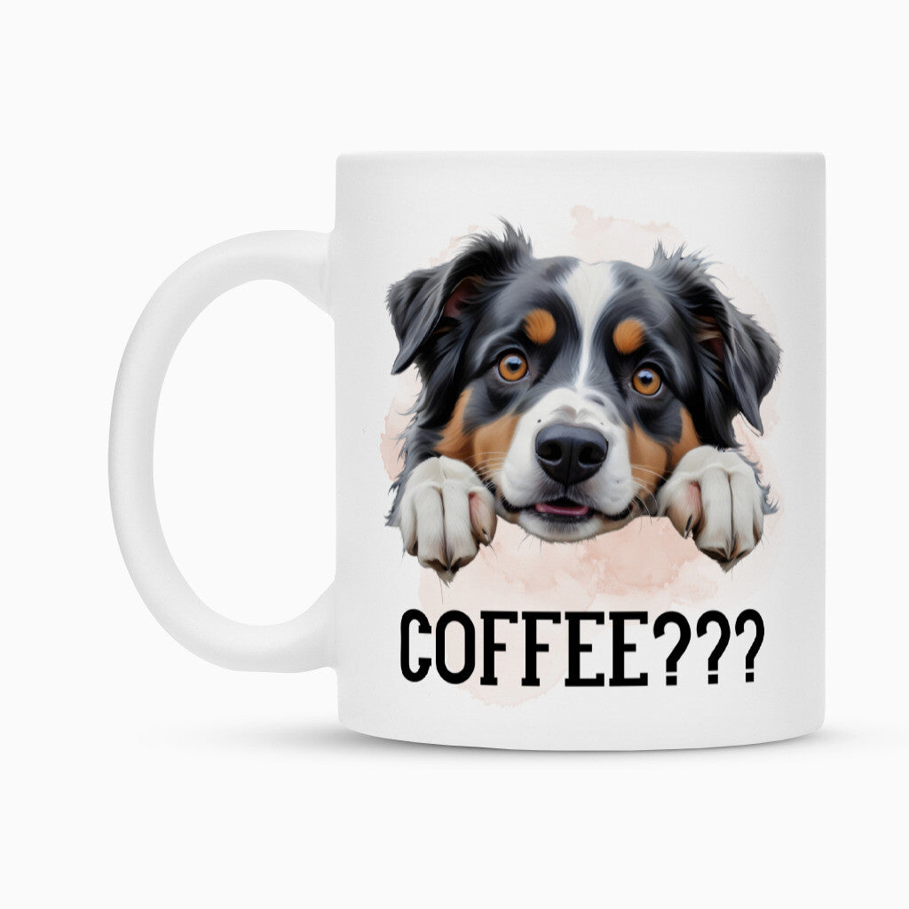 Tasse "Australian Shepherd - Coffee???" – hunde-shirt.de