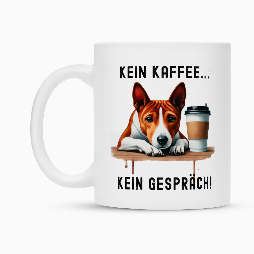 Tasse "Basenji - Kein Kaffee..." – hunde-shirt.de