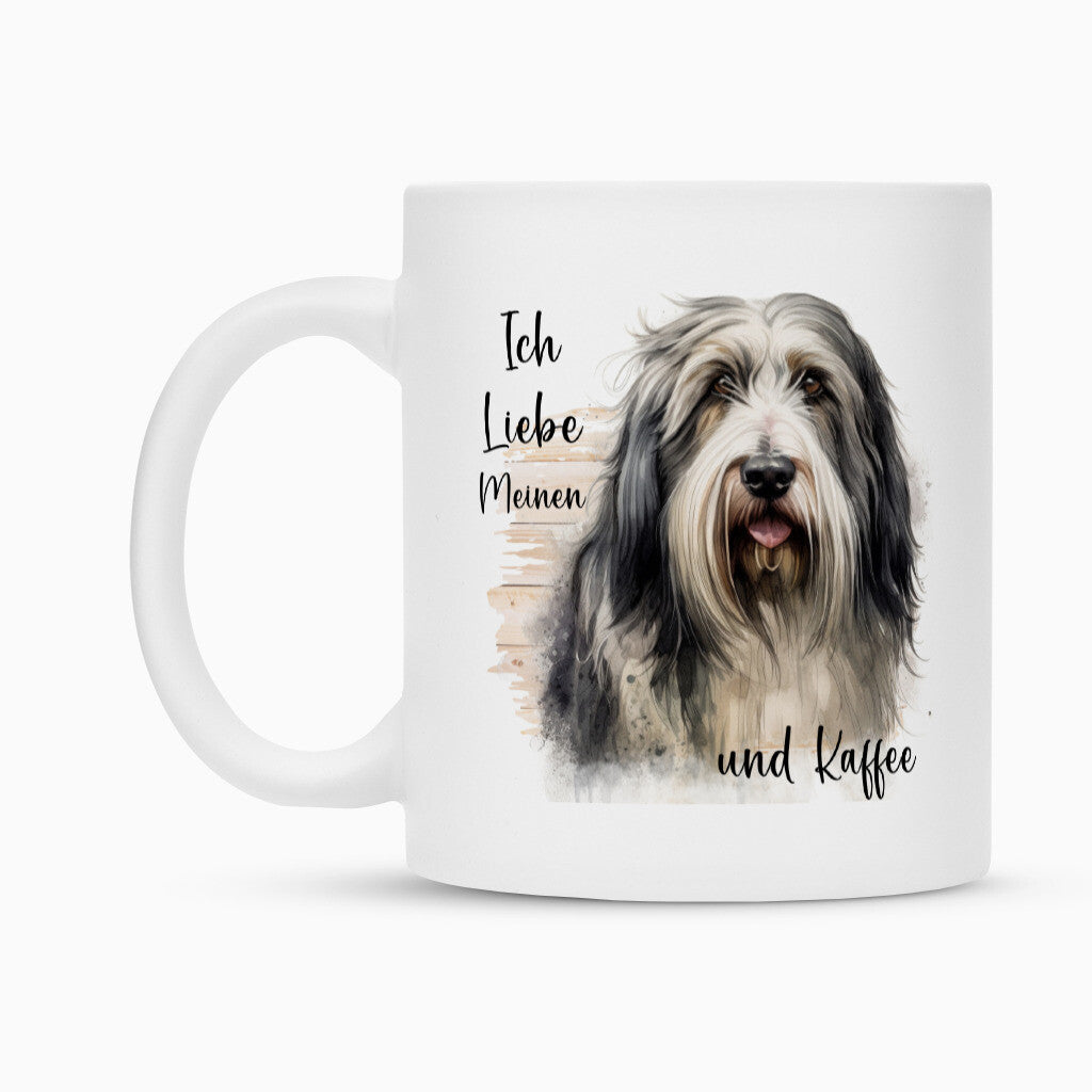 Tasse "Bearded Collie - Ich liebe meinen..." – hunde-shirt.de