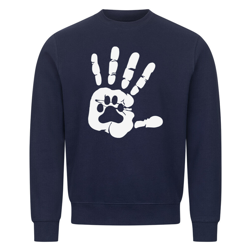 Premium Sweatshirt "FIVE..." Navy Blue – hunde-shirt.de