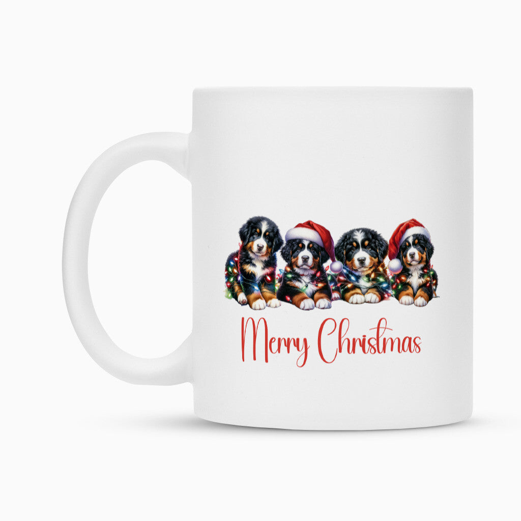 Tasse "Berner Sennenhund - Merry Christmas 4" – hunde-shirt.de
