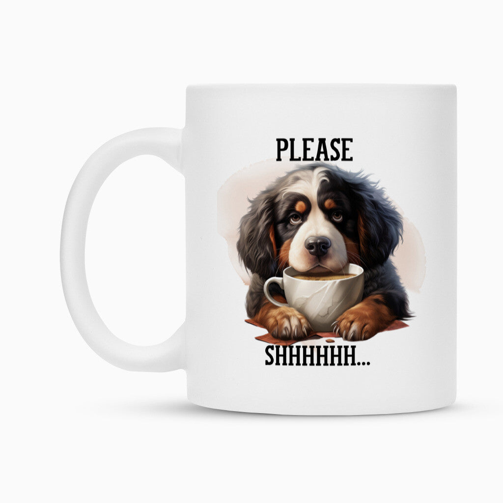 Tasse "Berner Sennenhund - PLEASE..." – hunde-shirt.de