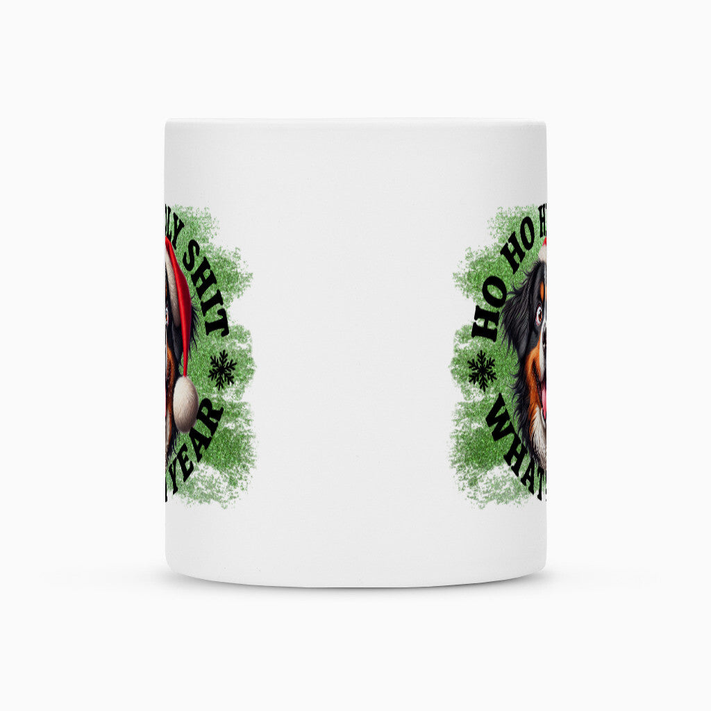 Tasse "Berner Sennenhund - HO HO..." – hunde-shirt.de