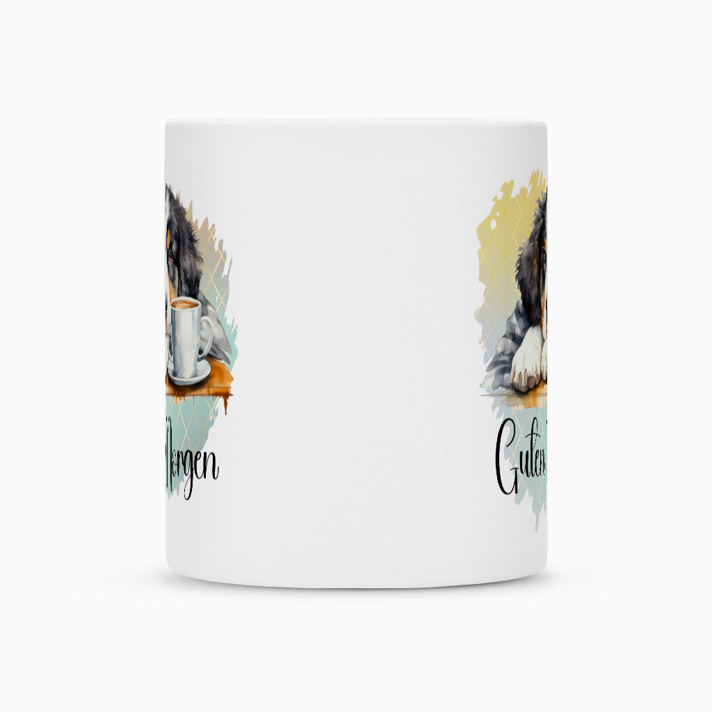 Tasse "Berner Sennenhund - Guten Morgen" – hunde-shirt.de