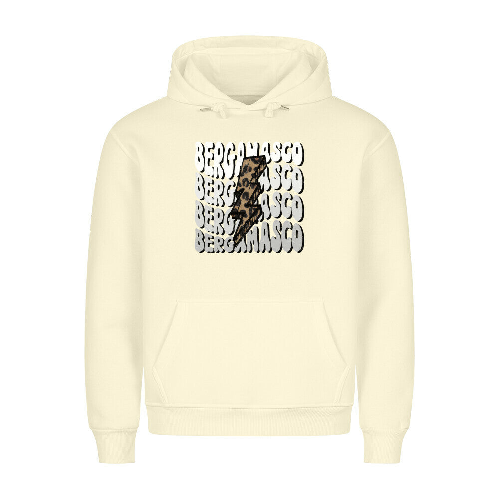 Premium Hoodie "Bergamasco" Beige – hunde-shirt.de