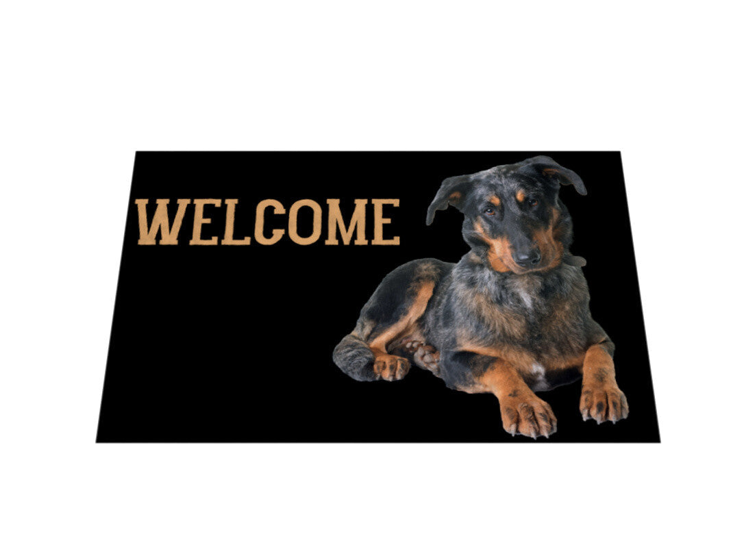 Fußmatte "Beauceron - WELCOME" – hunde-shirt.de