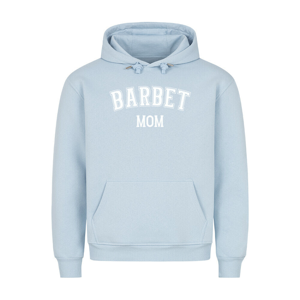 Premium Hoodie "Barbet - MOM" Babyblau – hunde-shirt.de