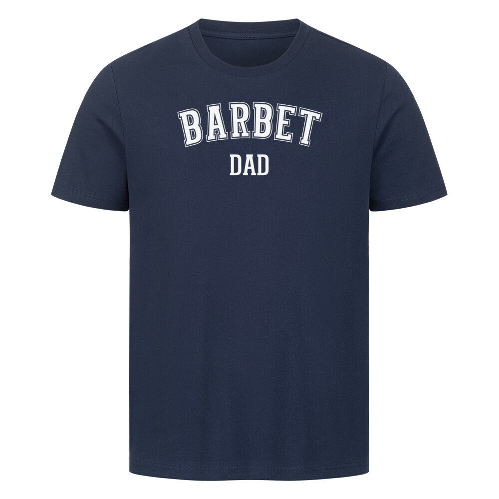 Premium T-Shirt "Barbet - DAD" French Navy – hunde-shirt.de