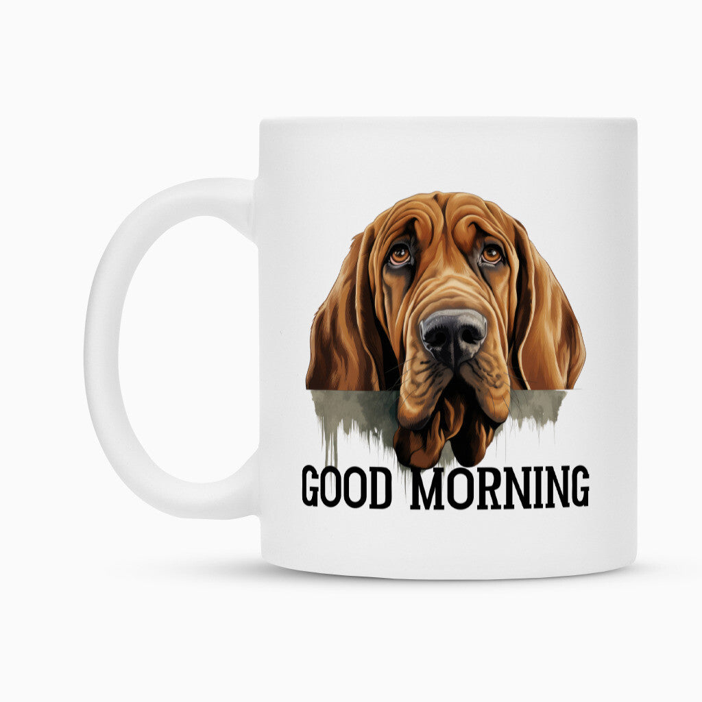 Tasse "Bloodhound - Good Morning" – hunde-shirt.de