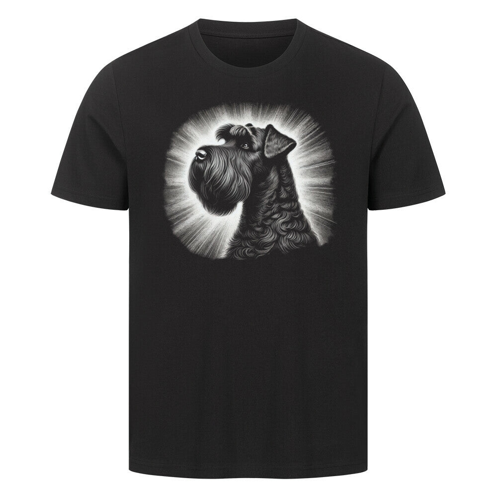 Premium T-Shirt "Black Russian Terrier - Shine" Schwarz – hunde-shirt.de