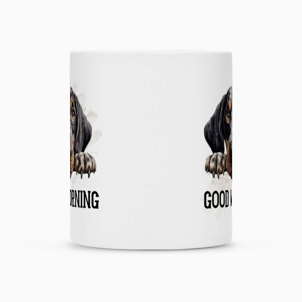 Tasse "Coonhound Bluetick - Good Morning" – hunde-shirt.de