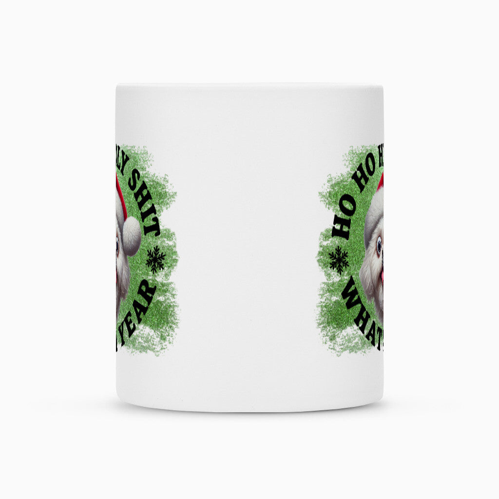 Tasse "Bologneser - HO HO..." – hunde-shirt.de
