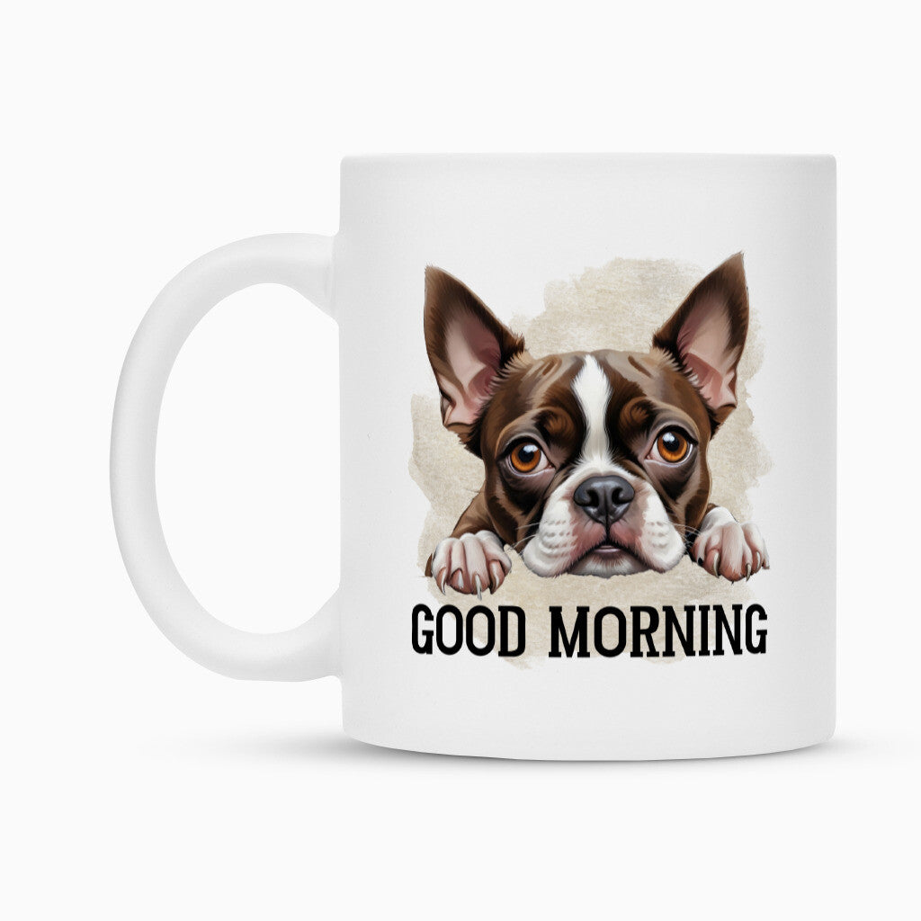 Tasse "Boston Terrier - Good Morning" – hunde-shirt.de