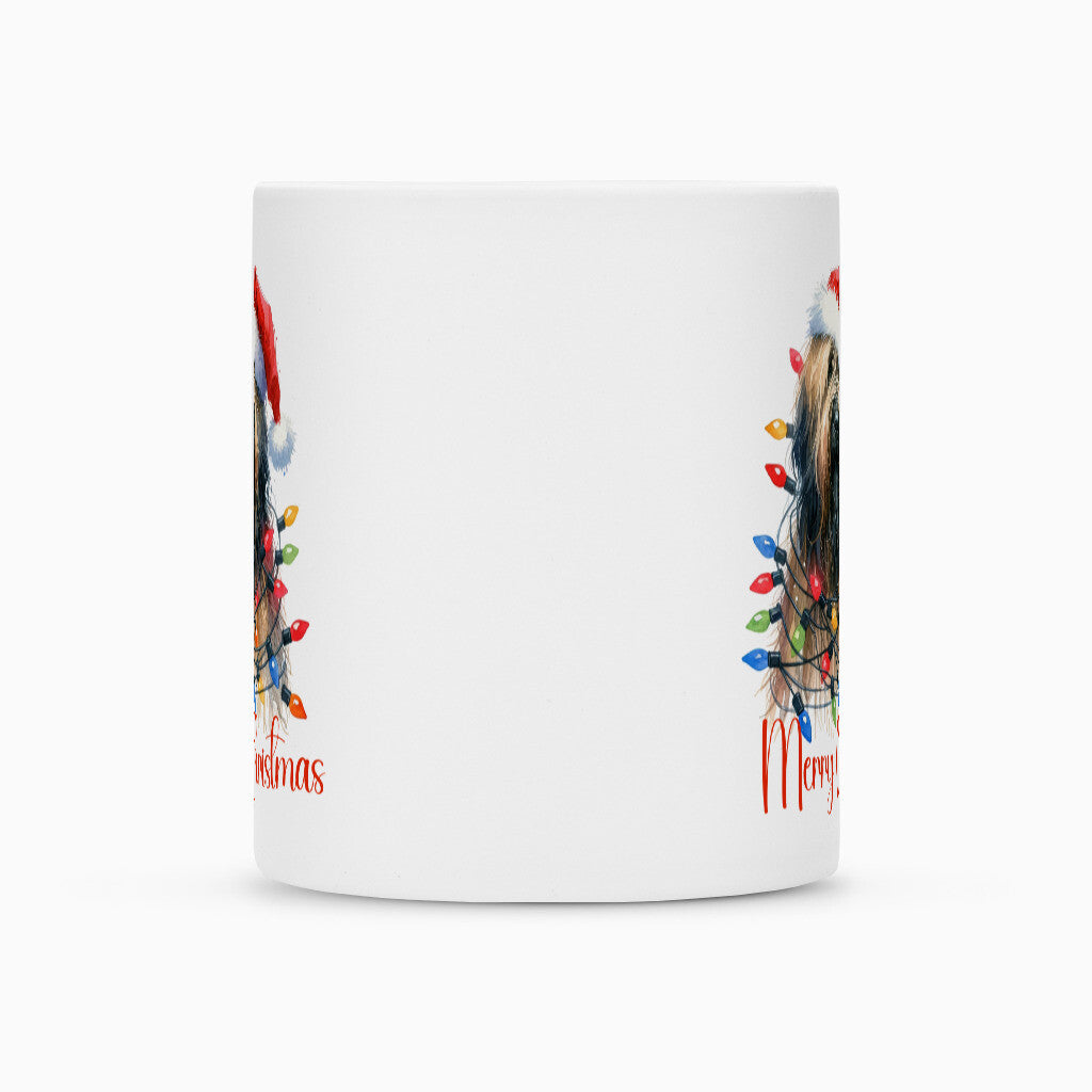 Tasse "Briard - Funny Christmas" – hunde-shirt.de