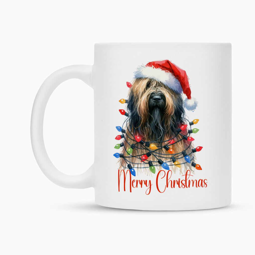 Tasse "Briard - Funny Christmas" – hunde-shirt.de