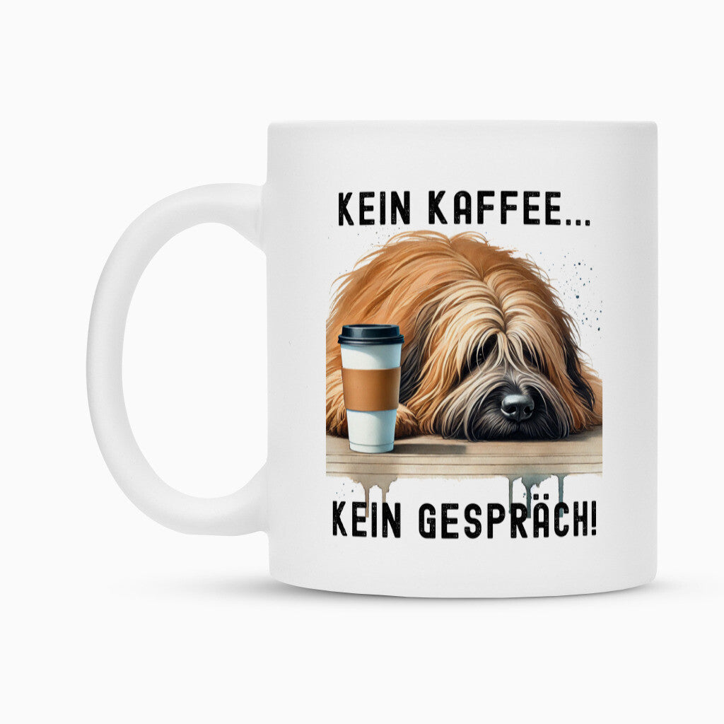 Tasse "Briard - Kein Kaffee..." – hunde-shirt.de