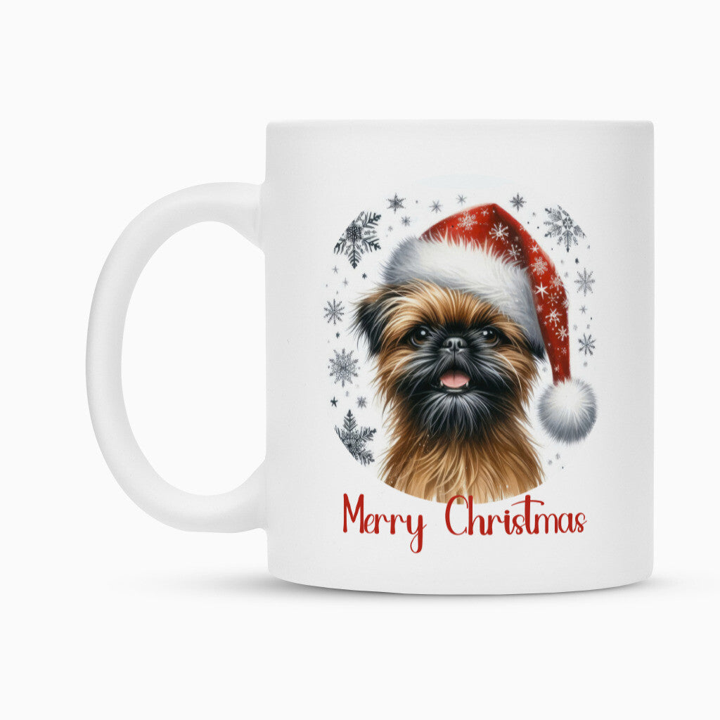Tasse "Brüsseler Griffon - Merry Christmas" – hunde-shirt.de