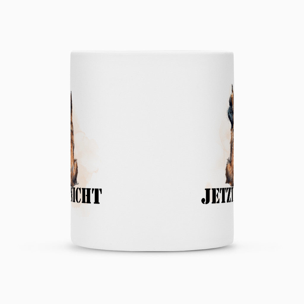Tasse "Brüsseler Griffon - JETZT NICHT" – hunde-shirt.de