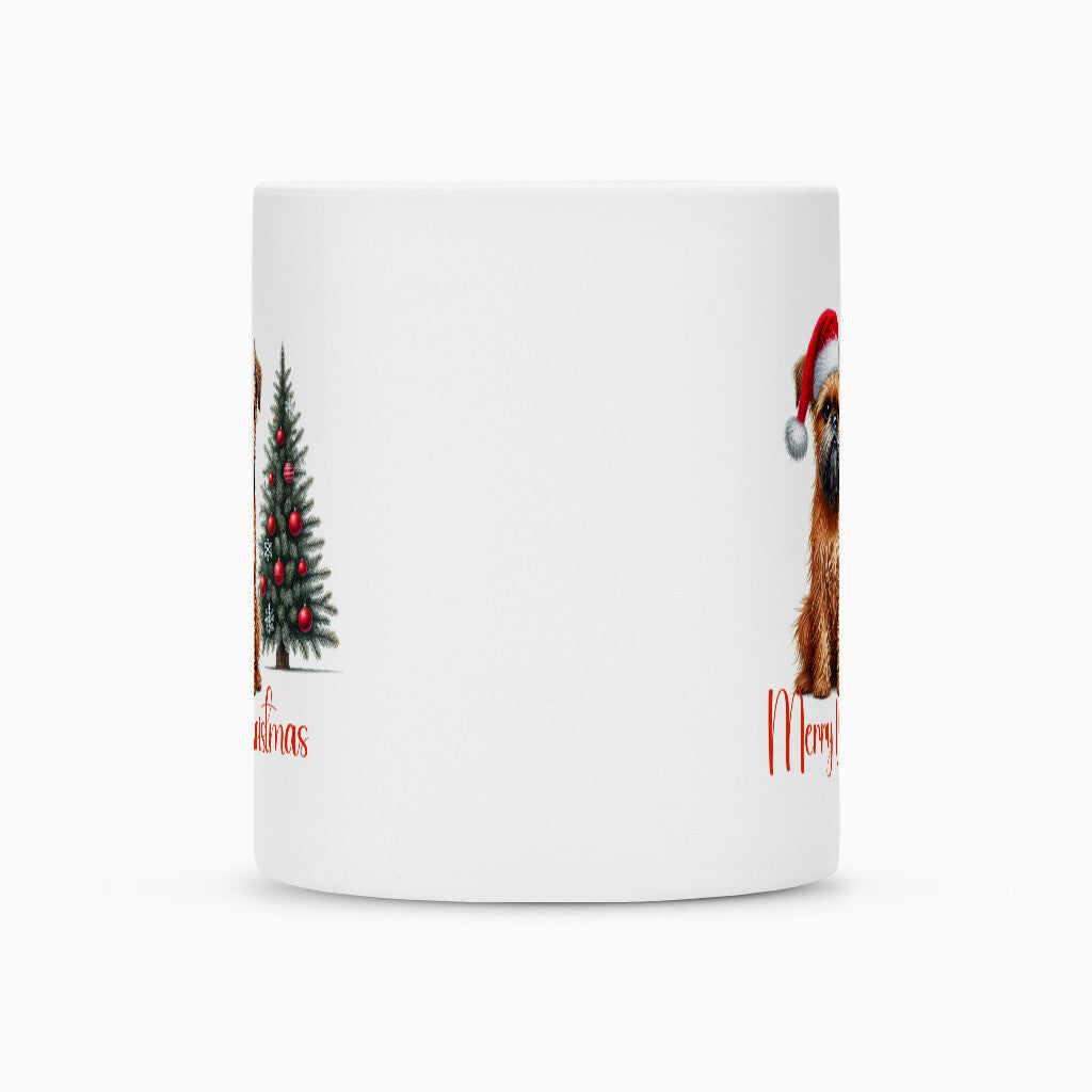 Tasse "Brüsseler Griffon - Merry Christmas 2" – hunde-shirt.de