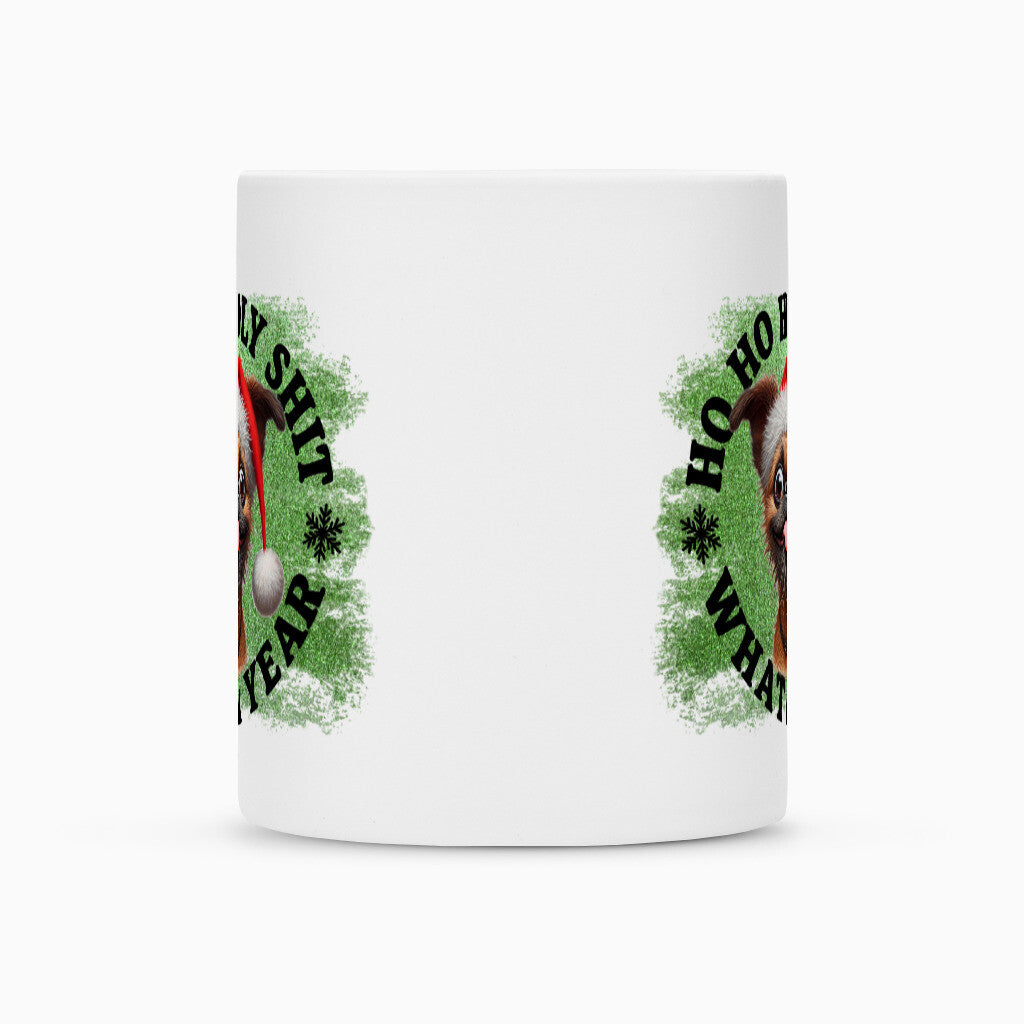 Tasse "Brüsseler Griffon - HO HO..." – hunde-shirt.de