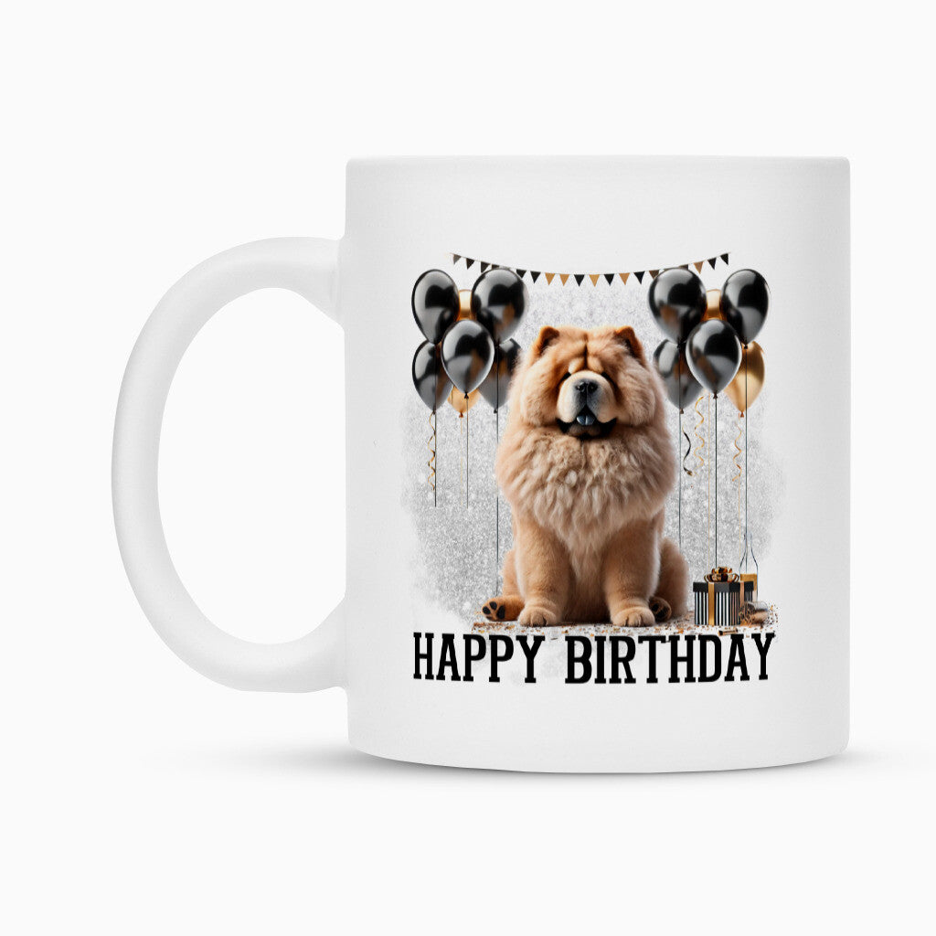 Tasse "Chow-Chow - Happy Birthday" – hunde-shirt.de