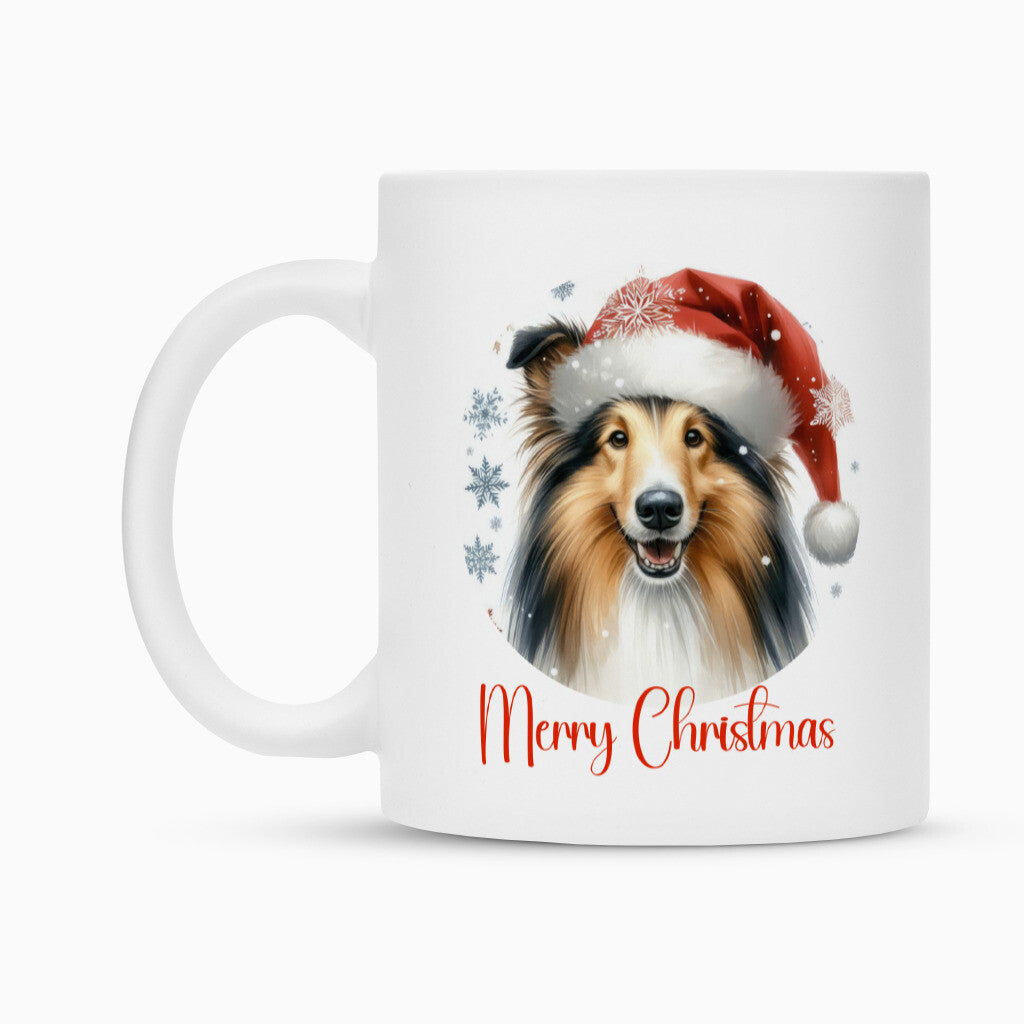 Tasse "Collie - Merry Christmas" – hunde-shirt.de