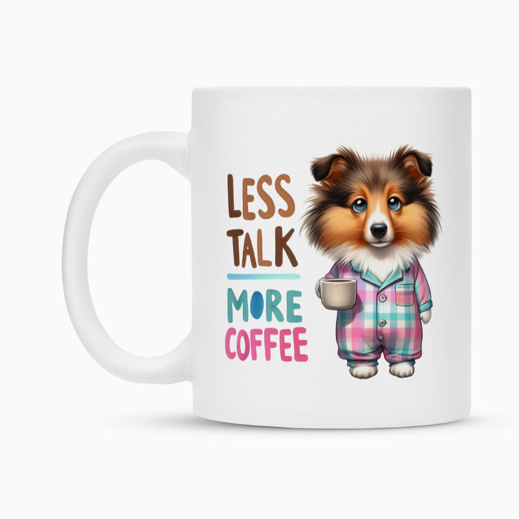 Tasse "Collie - Less talk..." – hunde-shirt.de