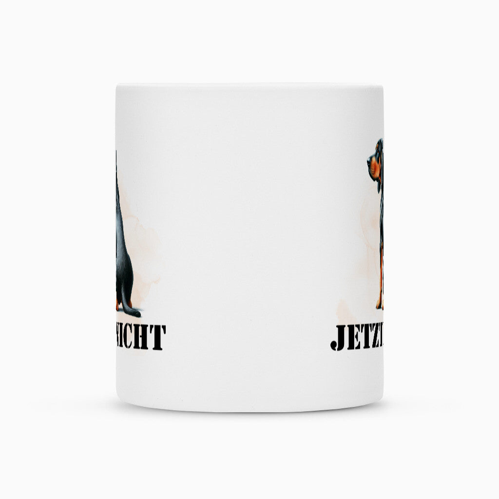 Tasse "Coonhound b + t - JETZT NICHT" – hunde-shirt.de