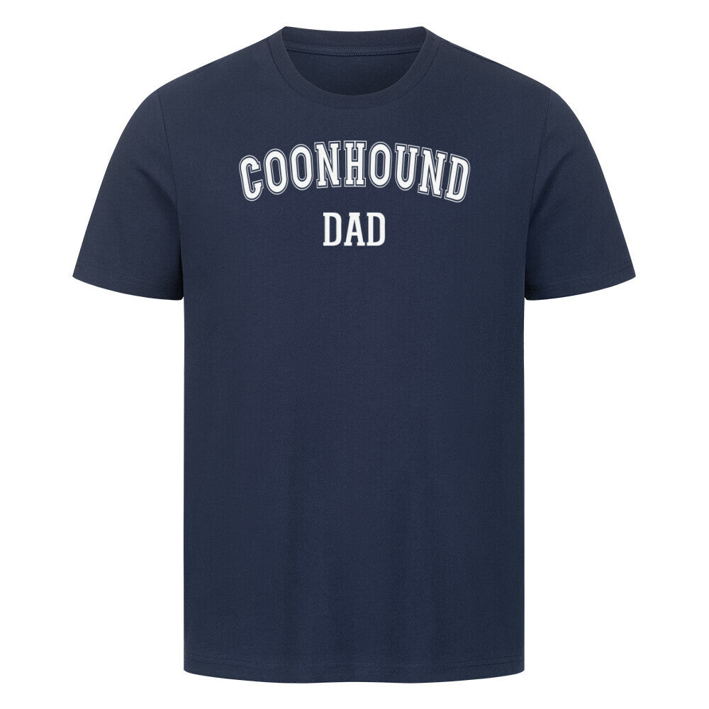 Premium T-Shirt "Coonhound - DAD" French Navy – hunde-shirt.de