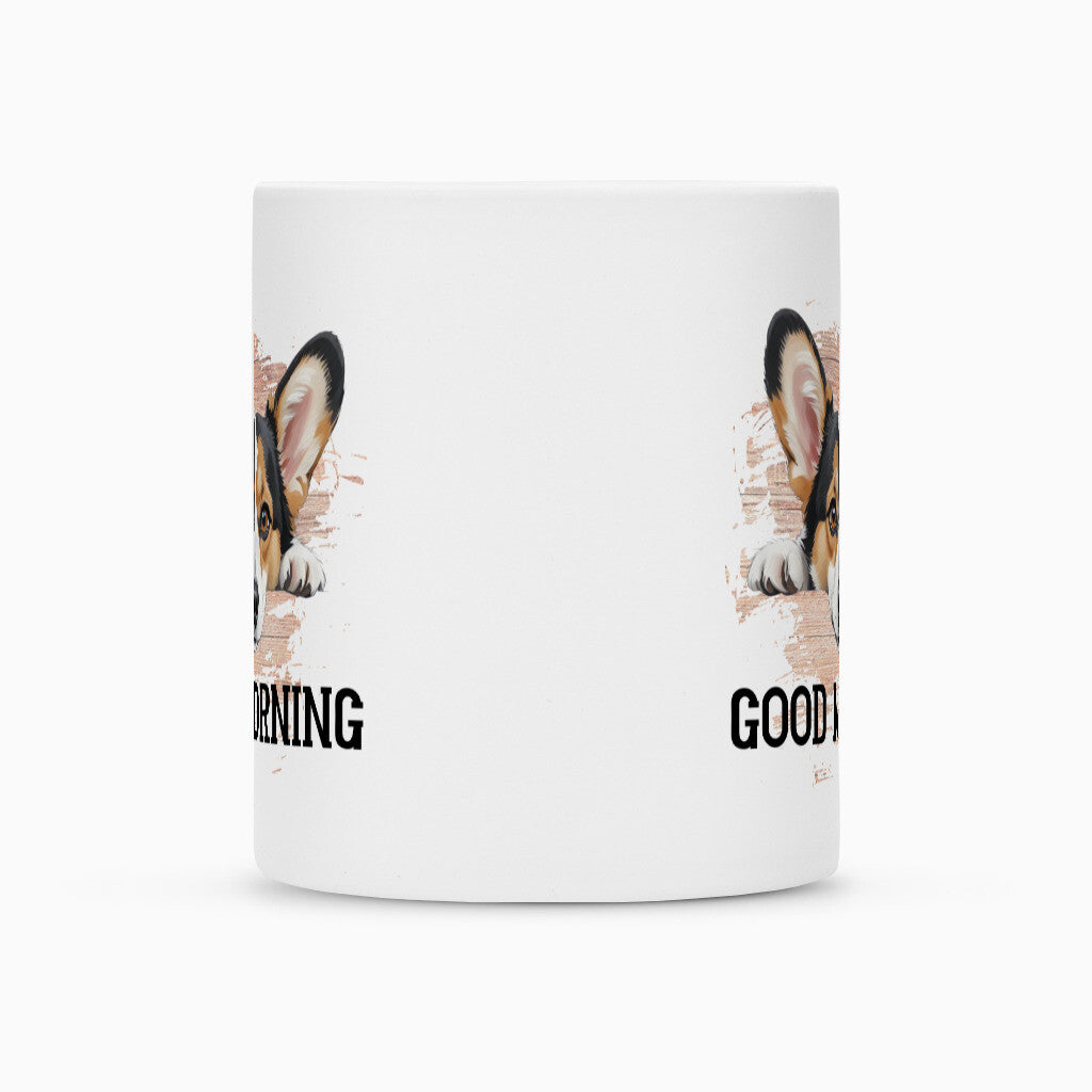 Tasse "Pembroke Welsh Corgi - Good Morning" – hunde-shirt.de