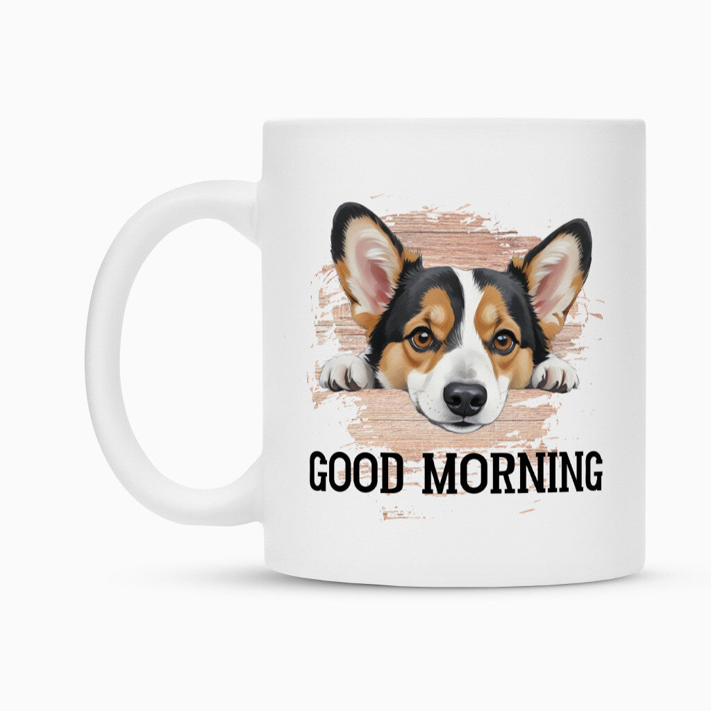 Tasse "Pembroke Welsh Corgi - Good Morning" – hunde-shirt.de