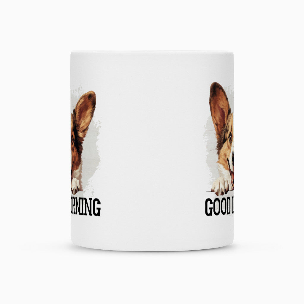 Tasse "Pembroke Welsh Corgi ( Cardigan ) - Good Morning" – hunde-shirt.de