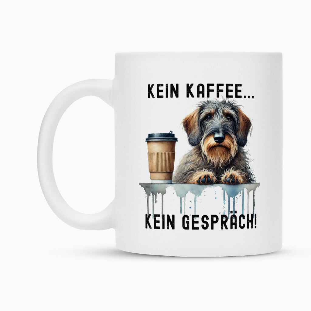 Tasse "Dackel ( Rauhaar ) - Kein Kaffee..." – hunde-shirt.de