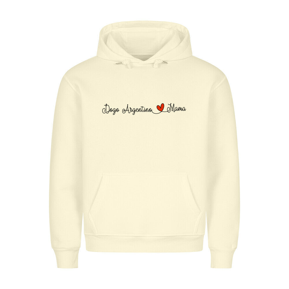 Premium Hoodie "Dogo Argentino - Mama" – hunde-shirt.de