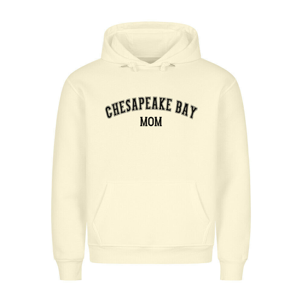 Premium Hoodie "Chesapeake Bay - MOM" Beige – hunde-shirt.de