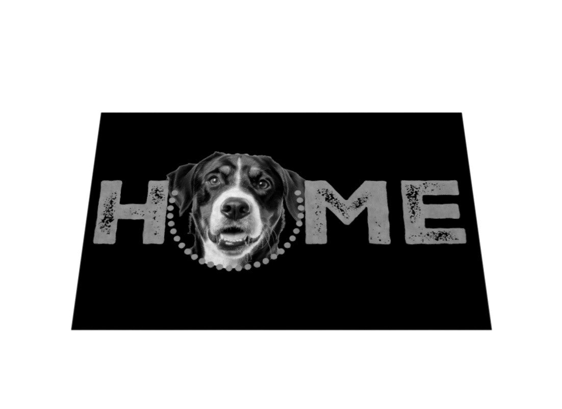 Fußmatte "Entlebucher Sennenhund - HOME-Edition" – hunde-shirt.de