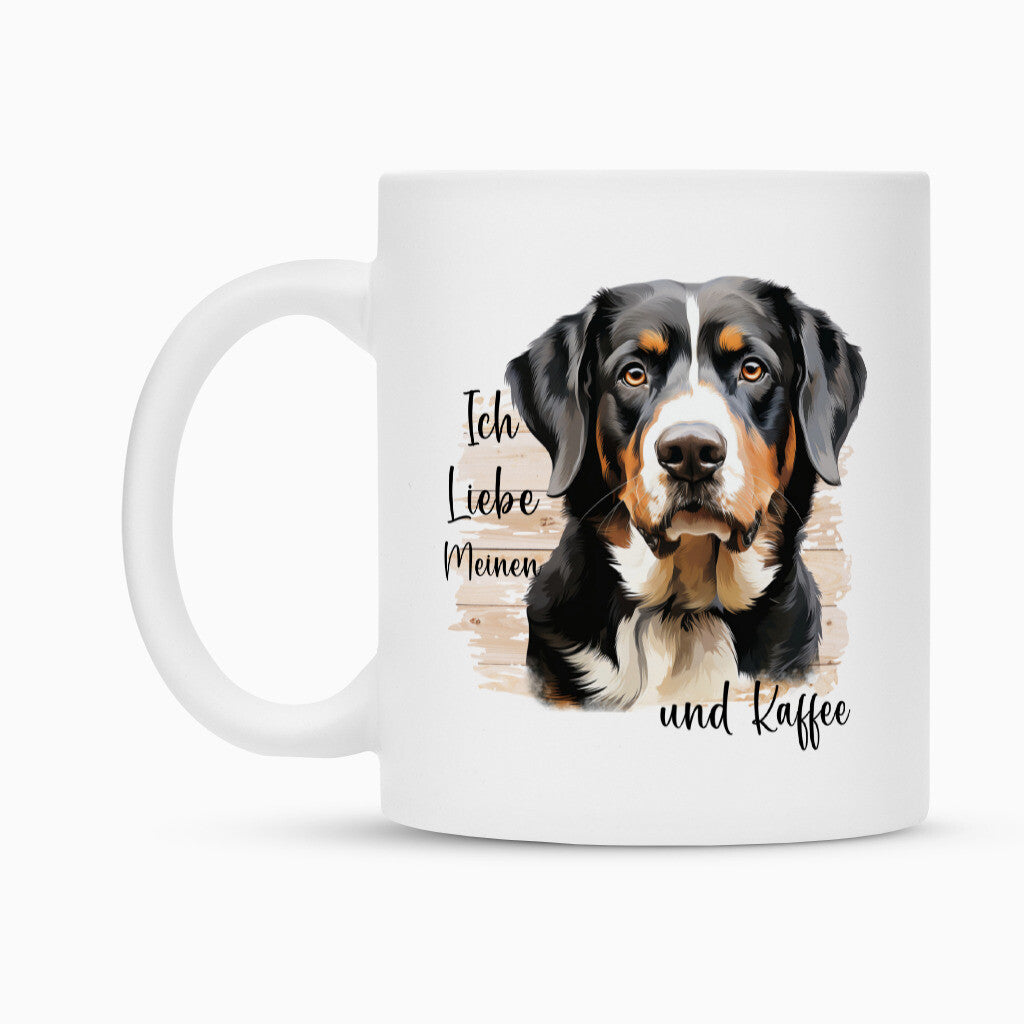 Tasse "Entlebucher Sennenhund - Ich liebe..." – hunde-shirt.de