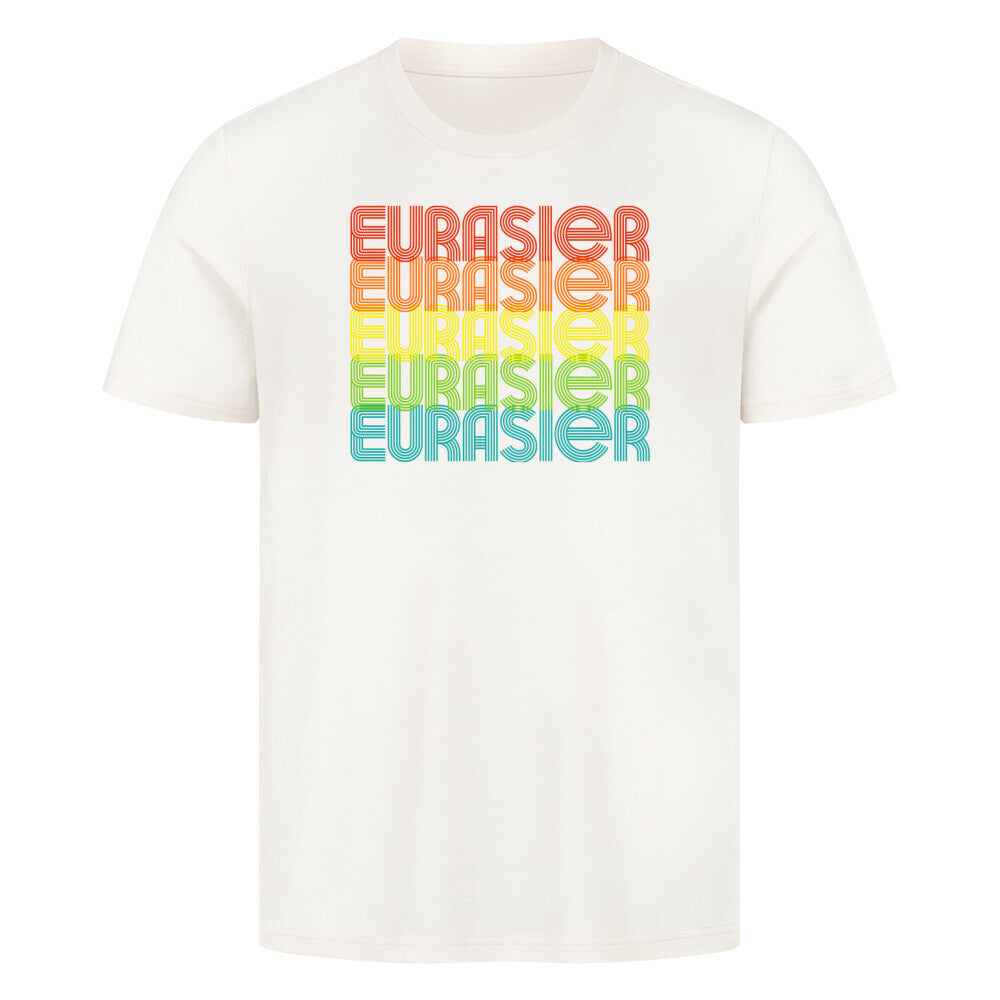 Premium T-Shirt "Eurasier - RETRO" Natural Raw – hunde-shirt.de