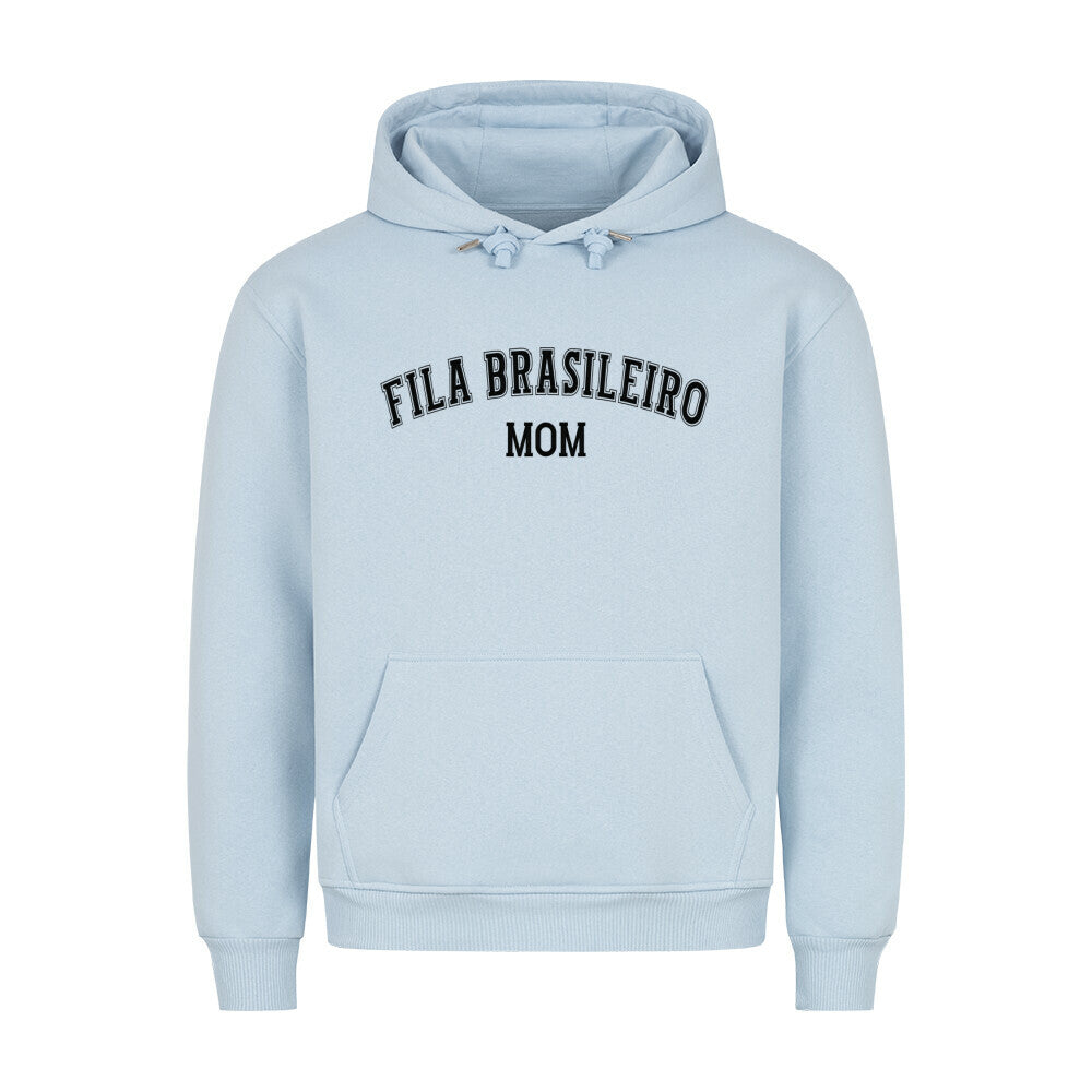 Premium Hoodie "Fila Brasileiro - MOM" Babyblau – hunde-shirt.de