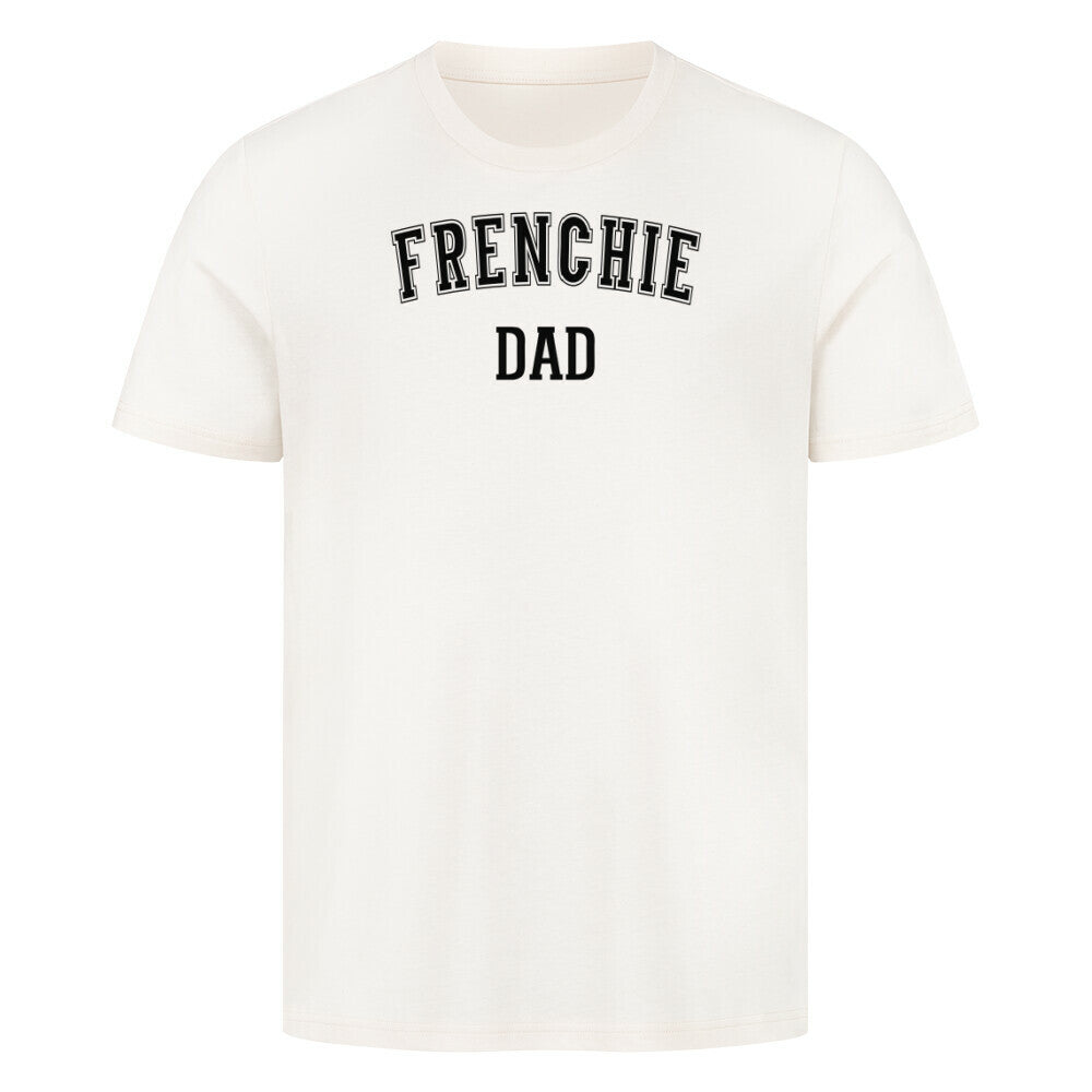 Premium T-Shirt "Frenchie - DAD" Natural Raw – hunde-shirt.de