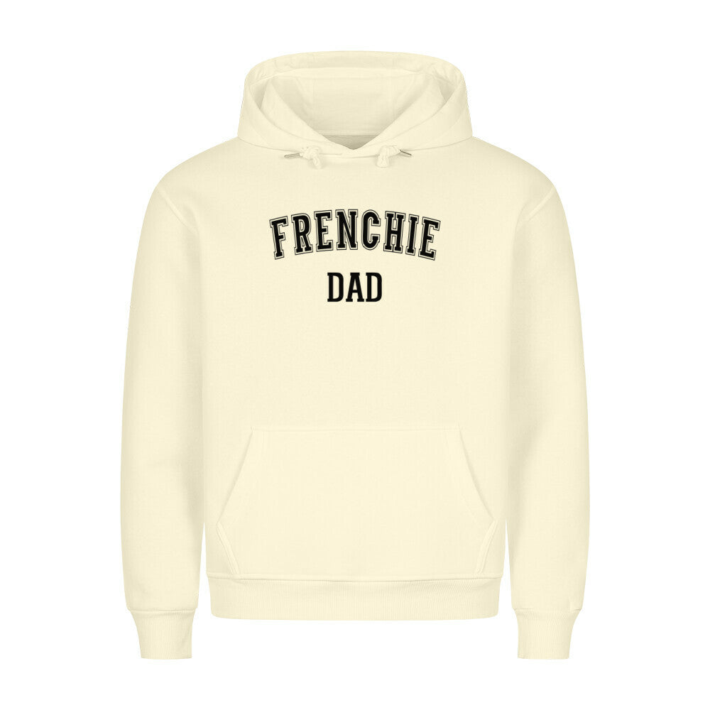 Premium Hoodie "Frenchie - DAD" Beige – hunde-shirt.de