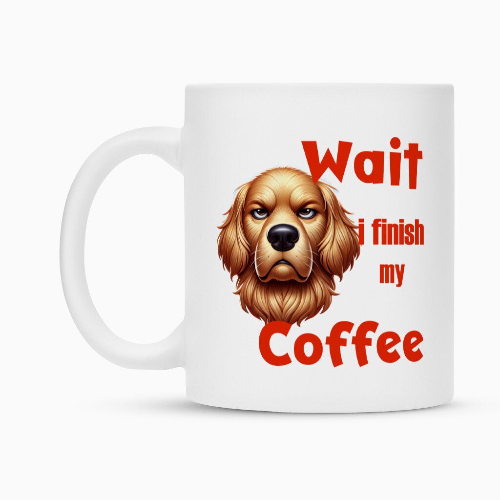 Tasse "Golden Retriever - Wait" – hunde-shirt.de