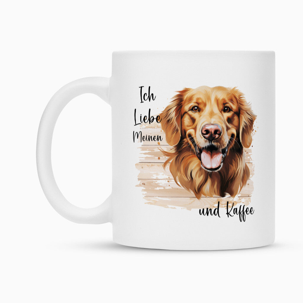 Tasse "Golden Retriever - Ich liebe meinen..." – hunde-shirt.de