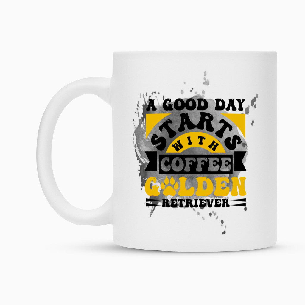Tasse "Golden Retriever - Good Day" – hunde-shirt.de
